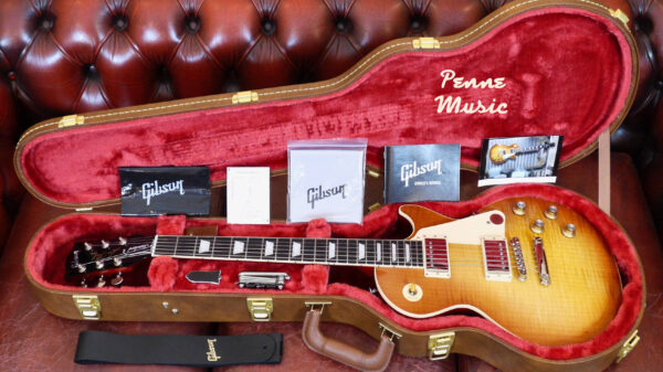 Gibson Les Paul Standard 60 Unburst LPS600UBNH1 Made in Usa inclusa custodia rigida
