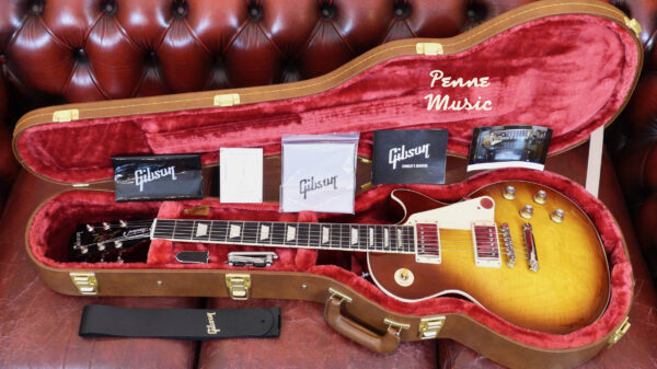 Gibson Les Paul Standard 60 Iced Tea LPS600ITNH1 Made in Usa inclusa custodia rigida