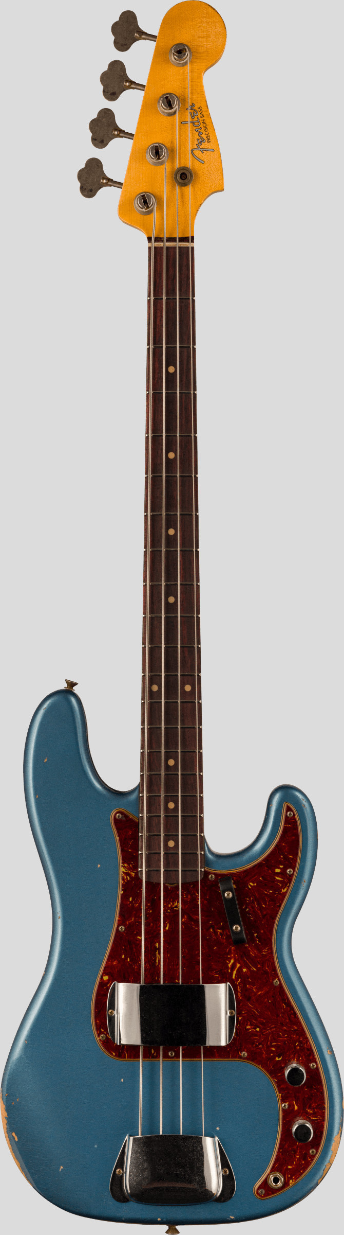 Fender Custom Shop Time Machine 1964 Precision Bass Aged Lake Placid Blue Relic 1