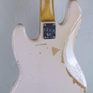 Fender Flea Road Worn Jazz Bass 2016 Shell Pink 4