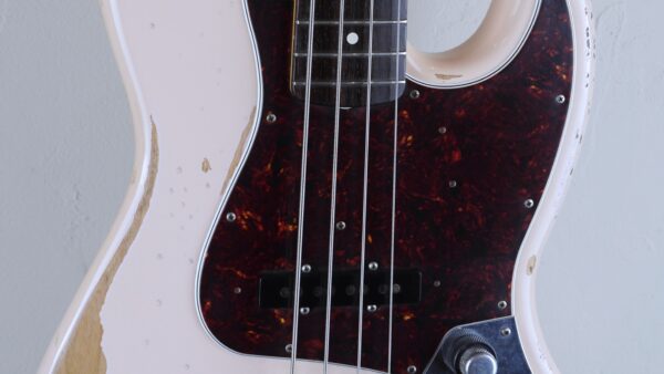 Fender Flea Road Worn Jazz Bass 2016 Shell Pink 0141020356 Made in Mexico inclusa custodia Fender