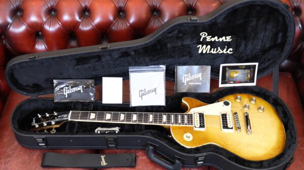 Gibson Les Paul Classic Honeyburst LPCS00HBNH1 Made in Usa inclusa custodia rigida