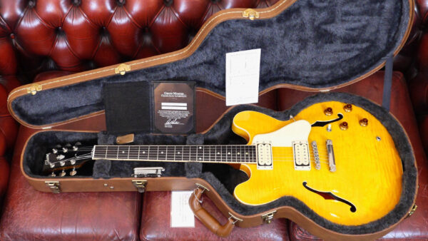 Gibson Limited Edition ES-335 Dot Figured 26/11/2014 Lemon Burst ESDT14LMNH1 Made in Usa