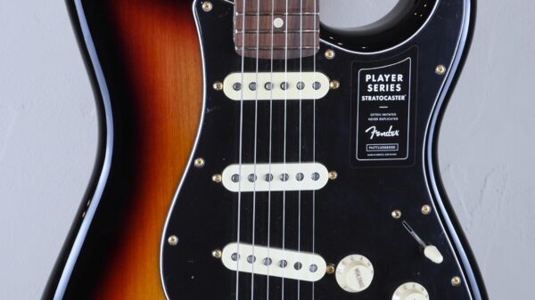 Fender Limited Edition Player Strato Gold Hardware 3-C Sunburst with Custom Shop Fat 50 0144513500