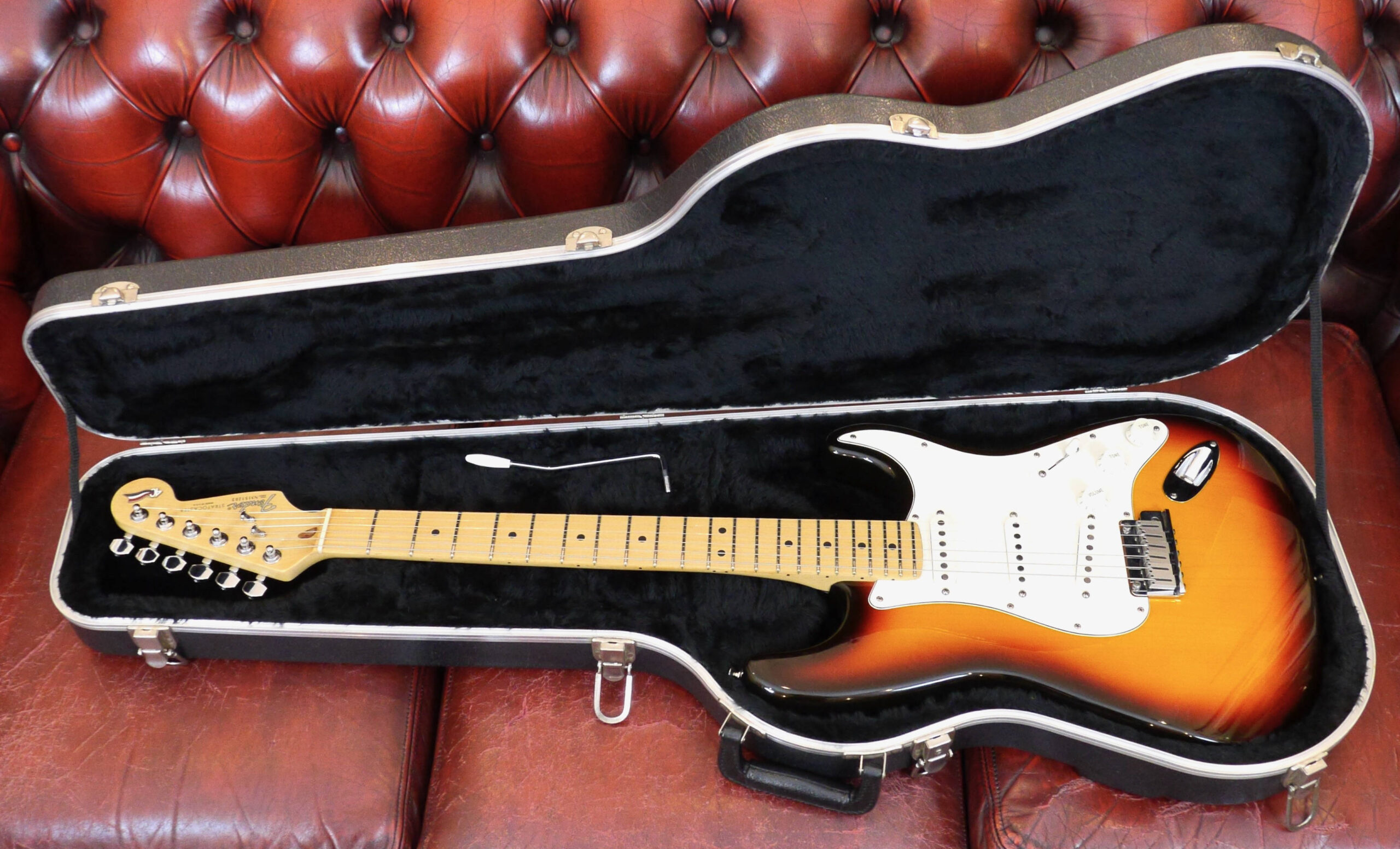 Fender 40th Anniversary American Standard Stratocaster 1994 Brown Sunburst 1
