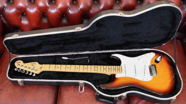 Fender 40th Anniversary American Standard Stratocaster 1994 Brown Sunburst 0107402732 Made in Usa