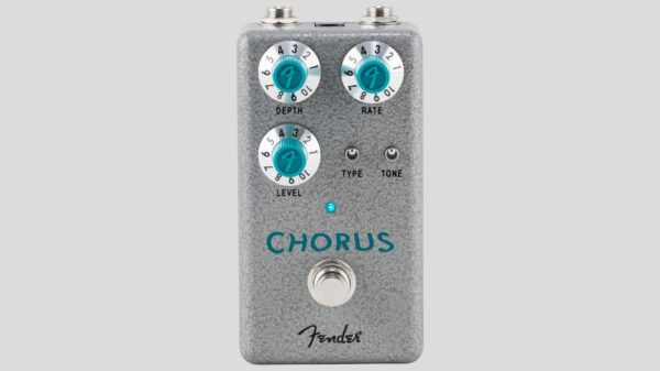 Fender Hammertone Chorus Pedal True-Bypass 0234576000 Fender-Designed Chorus Effect