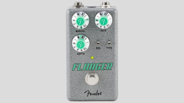Fender Hammertone Flanger Pedal True-Bypass 0234578000 Fender-Designed Flanger Effect