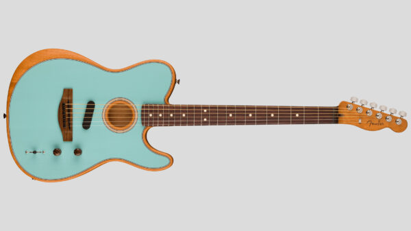 Fender Limited Edition Acoustasonic Player Tele Daphne Blue 0972313104 inclusa custodia