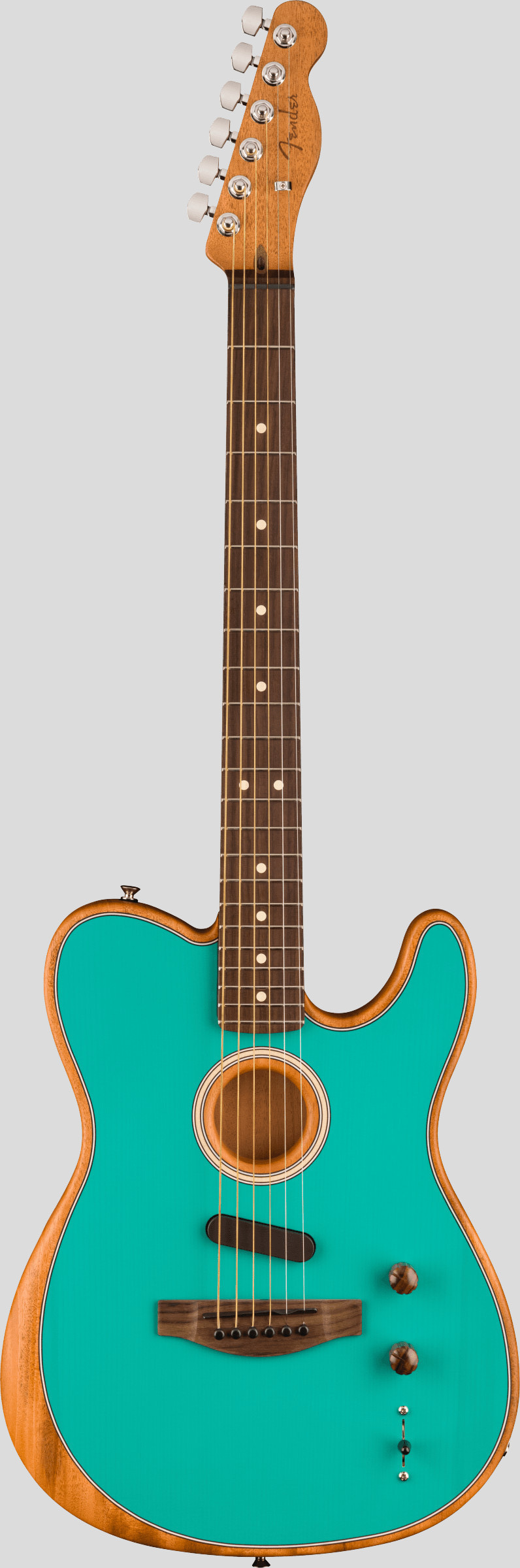 Fender Limited Edition Acoustasonic Player Telecaster Miami Blue 1