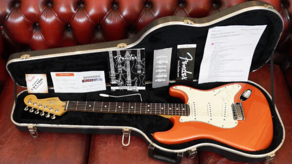Fender Limited Edition of 100 American Series Strato 2001 Coral Metallic 0172900742 Made in Usa