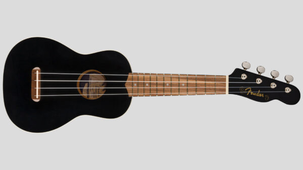 Fender Venice Soprano Ukulele Black 0971610706