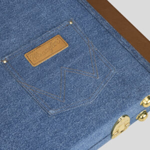 Fender x Wrangler Denim Classic Wood Case Strato/Tele Indigo 6