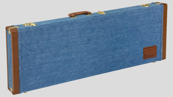 Fender x Wrangler Denim Classic Wood Case chitarra Stratocaster/Telecaster Indigo 0996106314