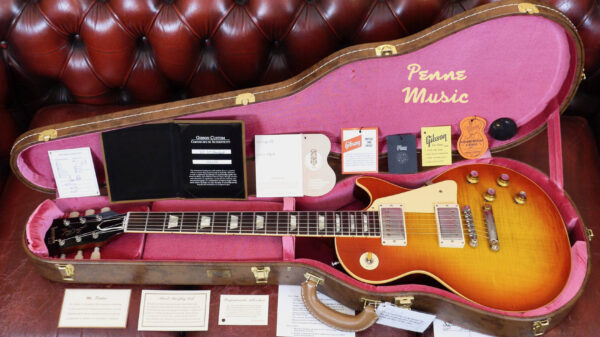 Gibson Custom Shop 1960 Les Paul Standard Reissue 01/08/2022 Tangerine Burst LPR60VOTGBNH1