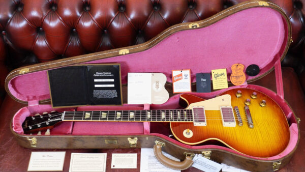 Gibson Custom Shop 1960 Les Paul Standard Reissue 2021 Tangerine Burst VOS LPR60VOTGBNH1