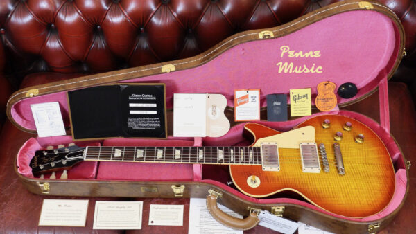 Gibson Custom Shop 1960 Les Paul Standard Reissue 27/07/2022 Tangerine Burst LPR60VOTGBNH1