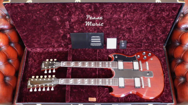 Gibson Custom Shop EDS-1275 Doubleneck Cherry Red DSEDCHNH1 Made in Usa