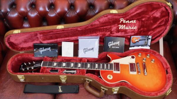 Gibson Les Paul Standard 60 Tomato Soup Burst LPS621TMNH3 Made in Usa inclusa custodia rigida