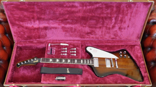 Gibson Firebird V Reissue 1997 Vintage Sunburst Made in Usa inclusa custodia rigida