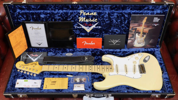 Fender Custom Shop Ltd Edition 1969 Stratocaster Aged Vintage White Journeyman Relic 9236080942