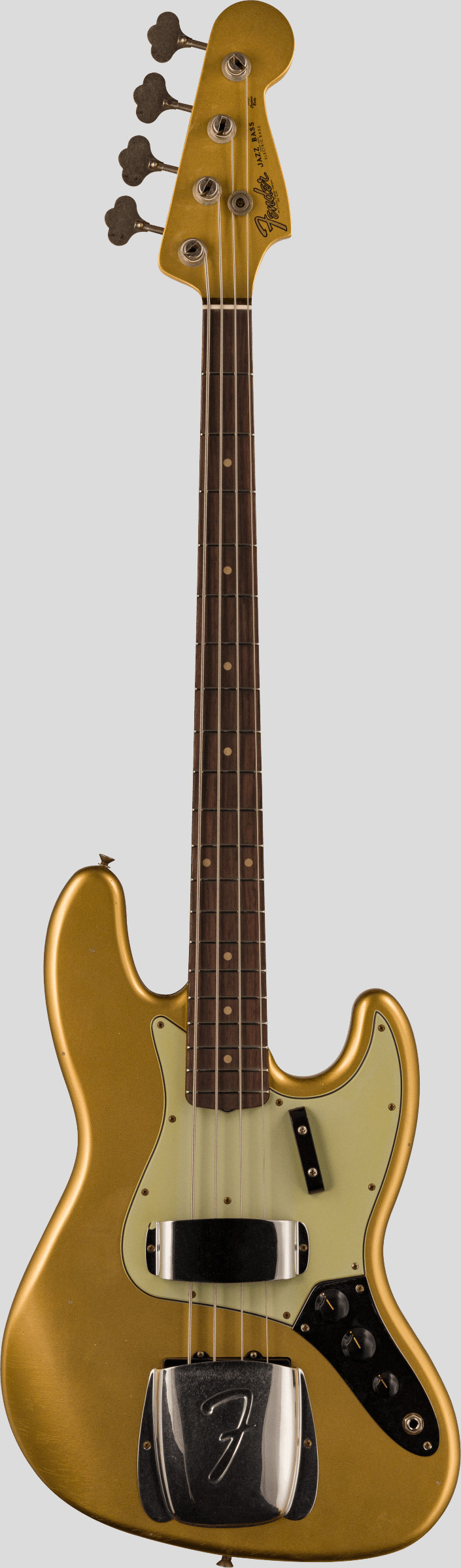 Fender Custom Shop Time Machine 1963 Jazz Bass Aged Aztec Gold J.Relic 1