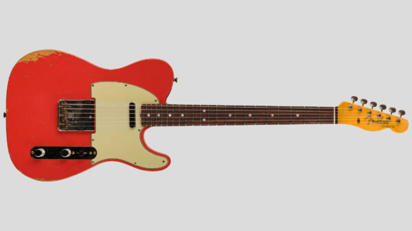 Fender Custom Shop Time Machine 1964 Telecaster Aged Fiesta Red Relic 9236081210