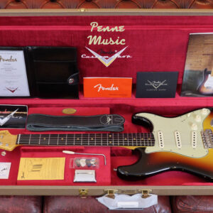 Fender Custom Shop Time Machine Late 1962 Stratocaster 3-Color Sunburst Relic 01/05/2024 1