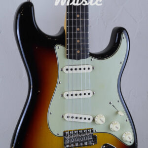 Fender Custom Shop Time Machine Late 1962 Stratocaster 3-Color Sunburst Relic 01/05/2024 4