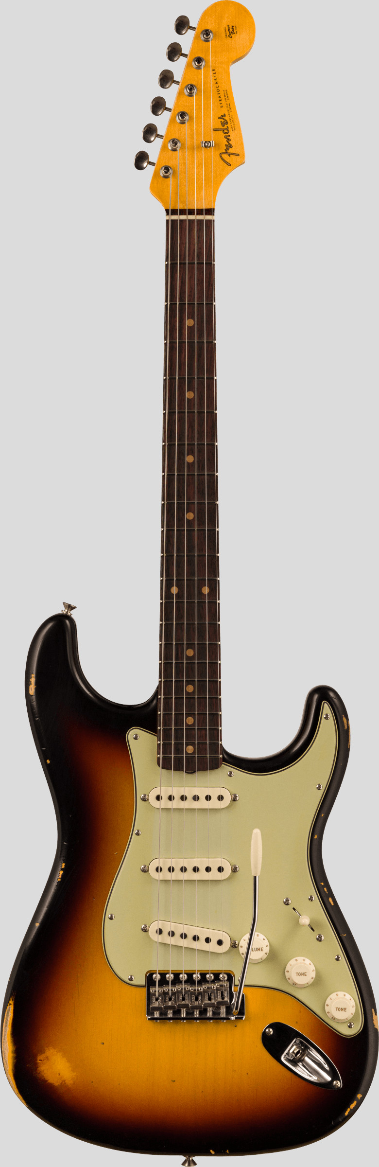 Fender Custom Shop Time Machine Late 1962 Stratocaster 3-Color Sunburst Relic 1