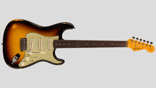 Fender Custom Shop Time Machine Late 1962 Stratocaster 3-Color Sunburst Relic 9236081223