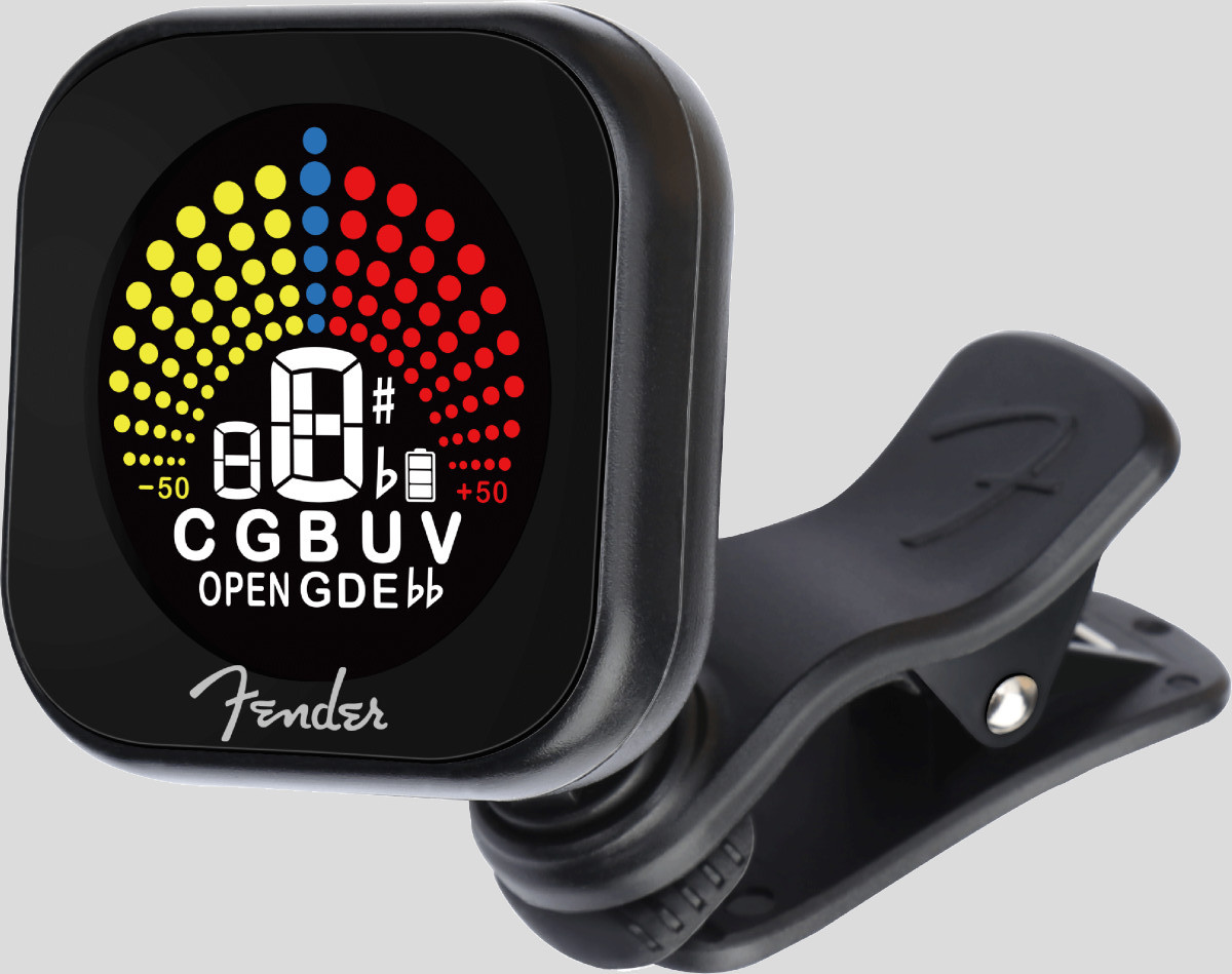 Fender Flash 2.0 Rechargeable Clip-On Tuner 2