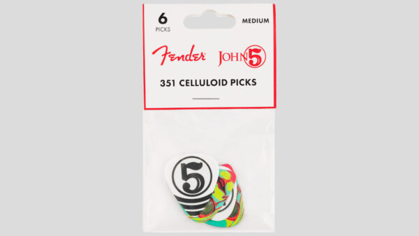 Fender John 5 351 Celluloid Picks (6) 1980351049