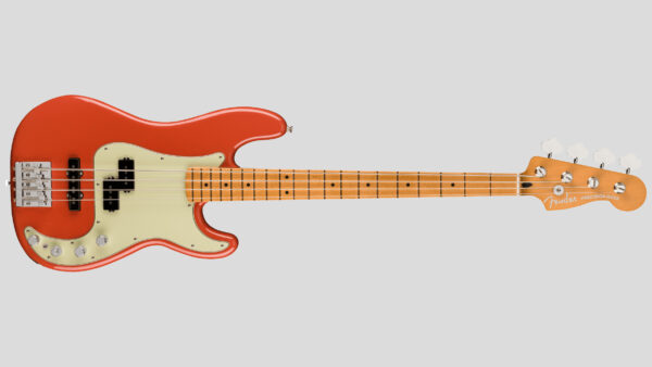 Fender Player Plus Precision Bass Fiesta Red 0147362340 Made in Mexico inclusa custodia Fender
