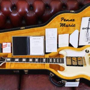 Gibson Custom Shop 60th Anniversary 1961 Les Paul SG Custom Sideways Vibrola 28/09/2021 Polaris White 1