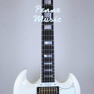 Gibson Custom Shop 60th Anniversary 1961 Les Paul SG Custom Sideways Vibrola 28/09/2021 Polaris White 2