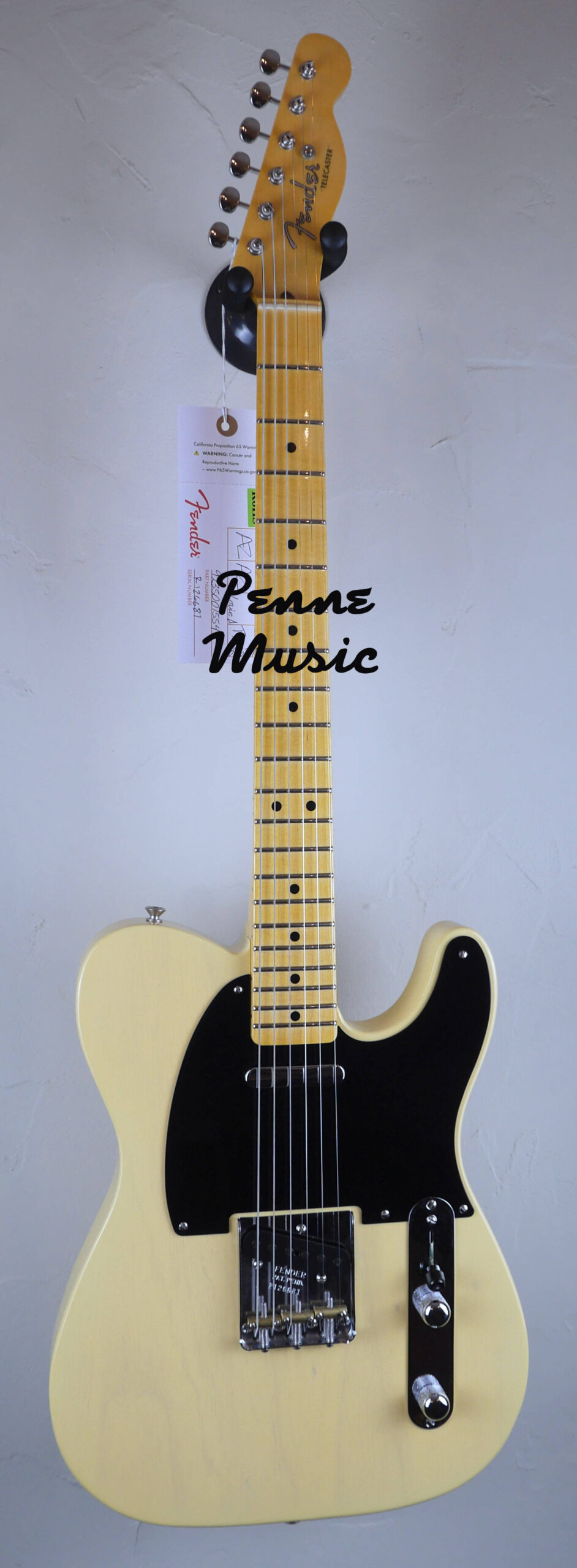 Fender Custom Shop Time Machine 1952 Telecaster Faded Nocaster Blonde TCP 2