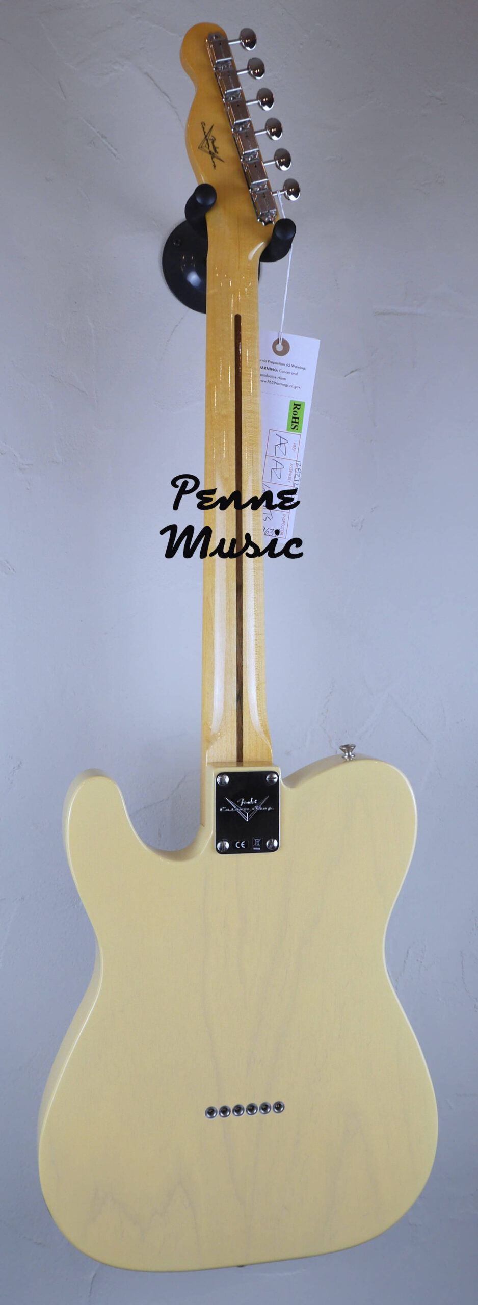 Fender Custom Shop Time Machine 1952 Telecaster Faded Nocaster Blonde TCP 3