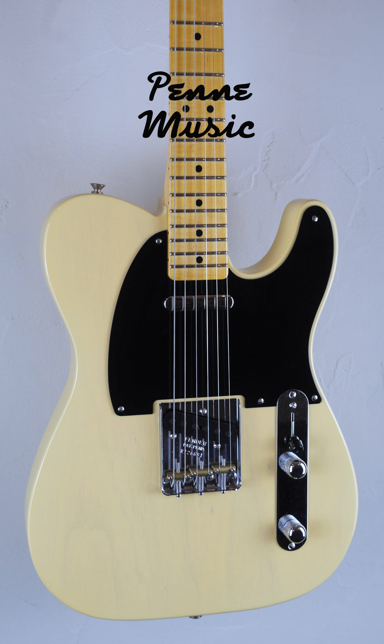 Fender Custom Shop Time Machine 1952 Telecaster Faded Nocaster Blonde TCP 4