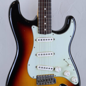 Fender Custom Shop Time Machine 1960 Stratocaster 2017 3-Color Sunburst Relic 4