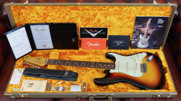 Fender Custom Shop Time Machine 1960 Stratocaster 2017 3-Color Sunburst Relic 9238010497