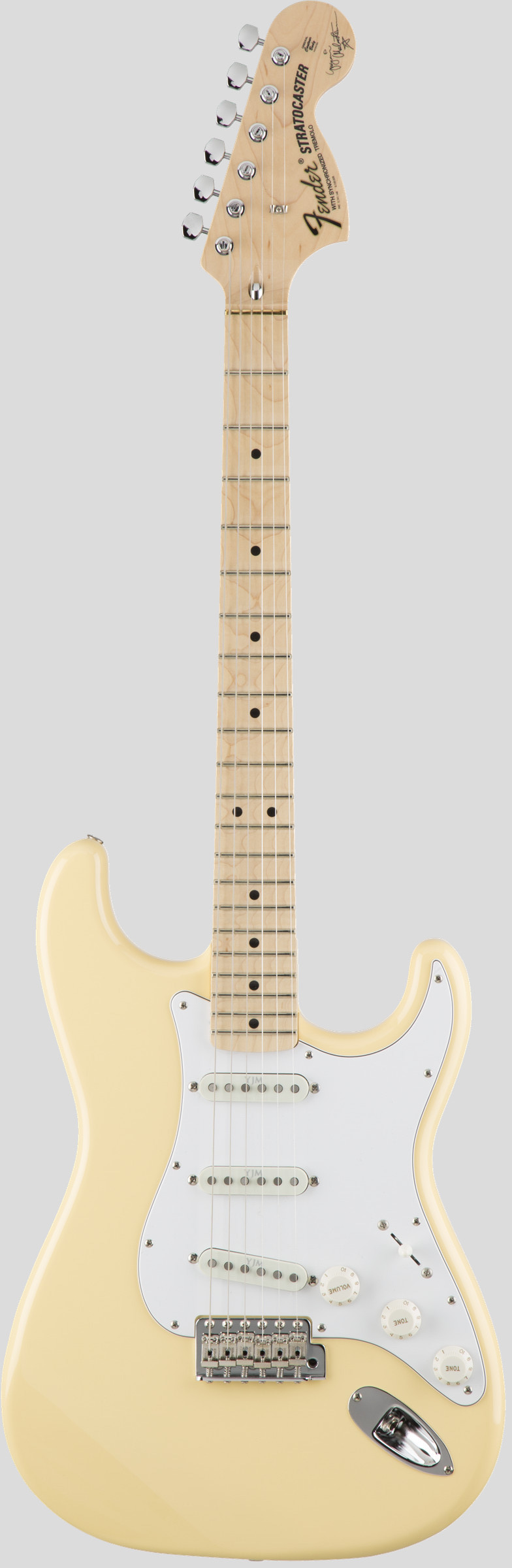 Fender Yngwie Malmsteen Japan Stratocaster Vintage White 1
