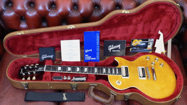 Gibson Slash Les Paul Standard Appetite Burst + CD autografato LPSS00APNH1 Made in Usa