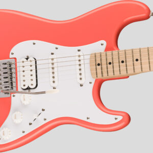 Squier by Fender Sonic Stratocaster HSS Tahitian Coral 3