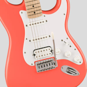 Squier by Fender Sonic Stratocaster HSS Tahitian Coral 4