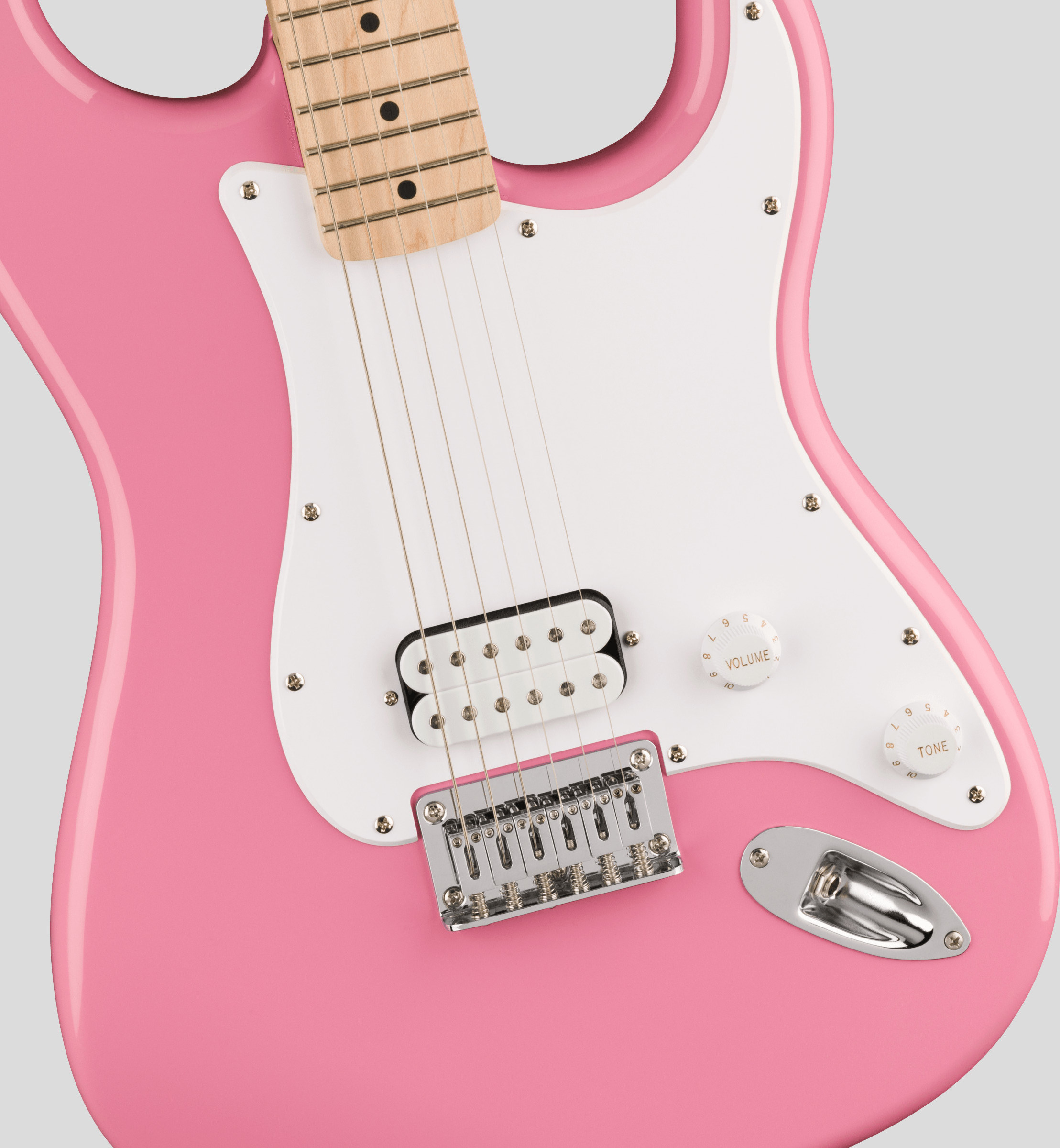 Squier by Fender Sonic Stratocaster HT H Flash Pink 4