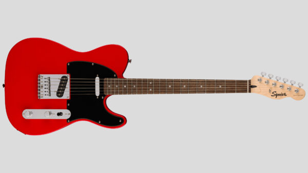 Squier by Fender Sonic Telecaster Torino Red 0373451558 custodia Fender in omaggio