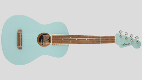 Fender Avalon Tenor Ukulele Daphne Blue 0970450504