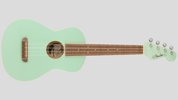 Fender Avalon Tenor Ukulele Surf Green 0970450557