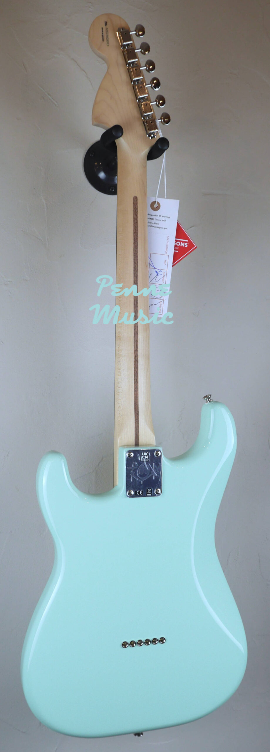 Fender Limited Edition Tom Delonge Stratocaster Surf Green 2